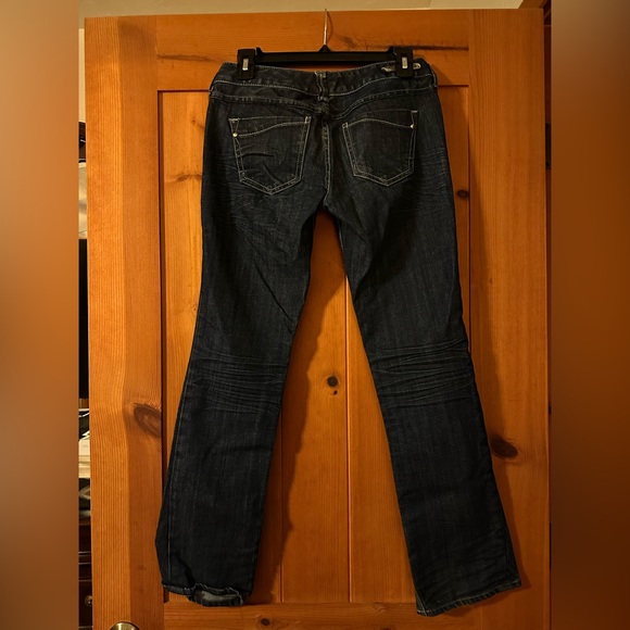 Express Jeans Size 2 Short Barely boot worn once - Picture 3 of 11